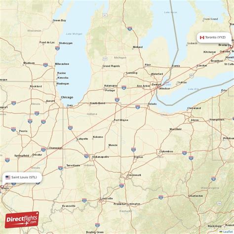 Cheap Flights from Toronto (YYZ) to St. Louis (STL) .